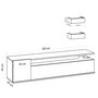 Hanah Home Alika Mueble de TV Roble
